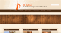 Desktop Screenshot of kirche-rhen.de